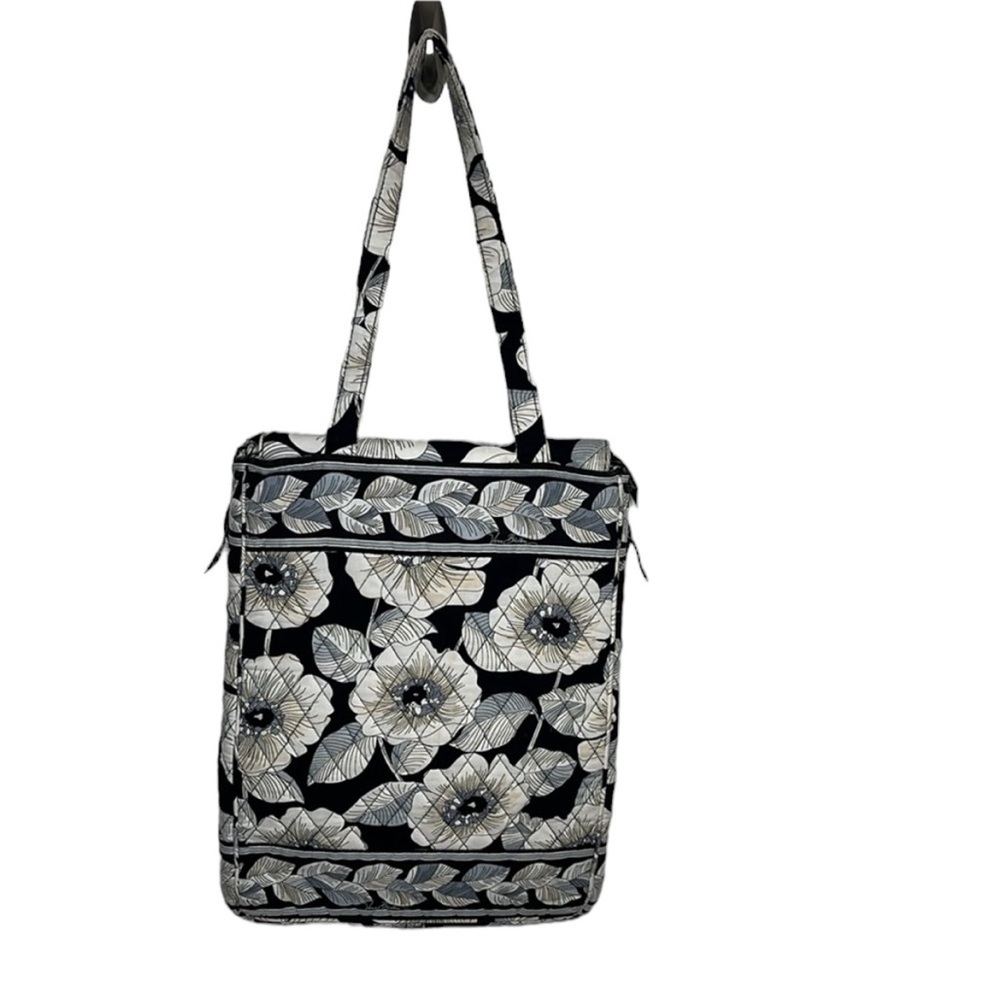 Vera Bradley Camellia Double Zip Laptop Travel Tote BLEMISH